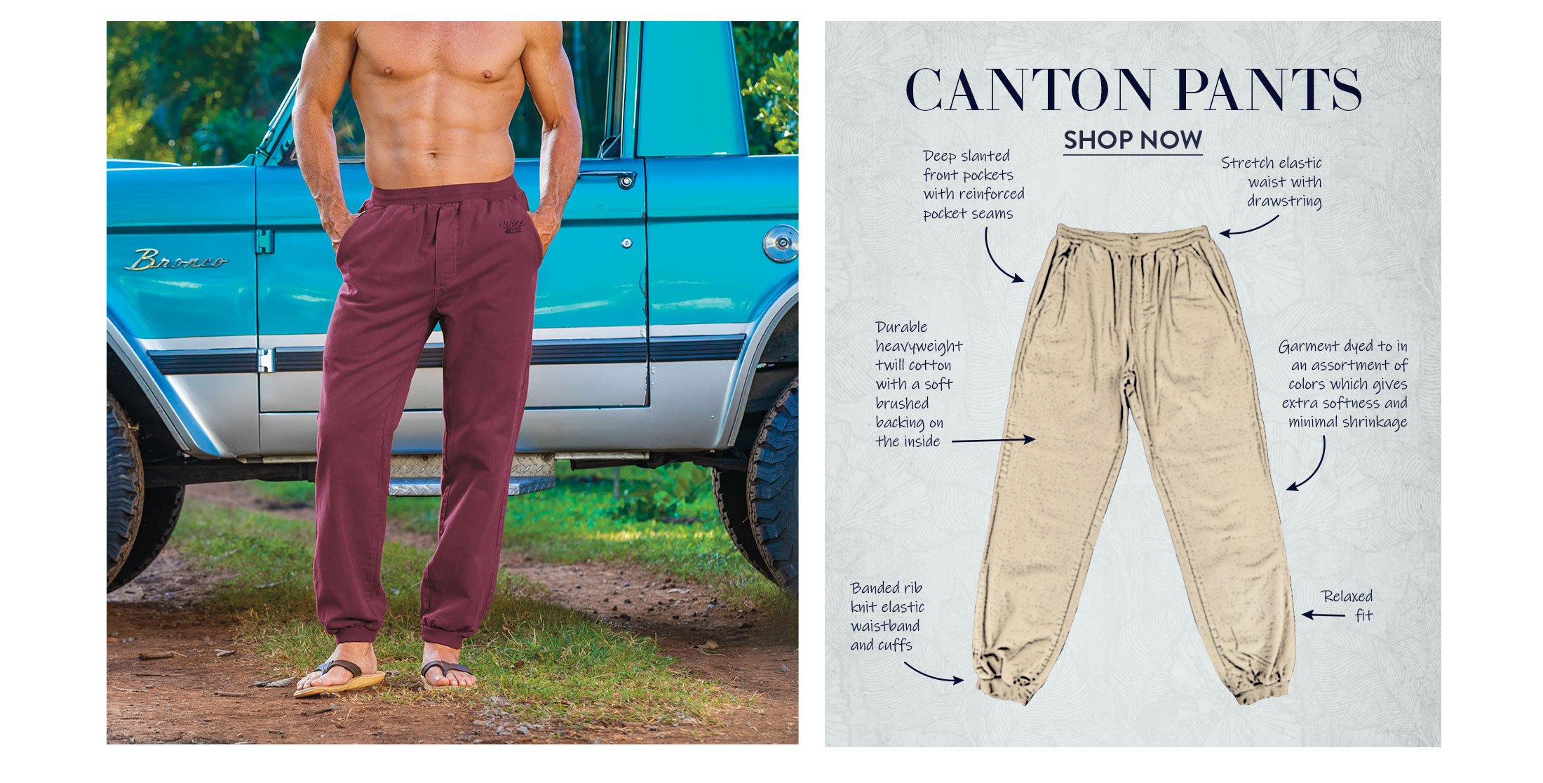 Canton Pants Collection | Shop Now